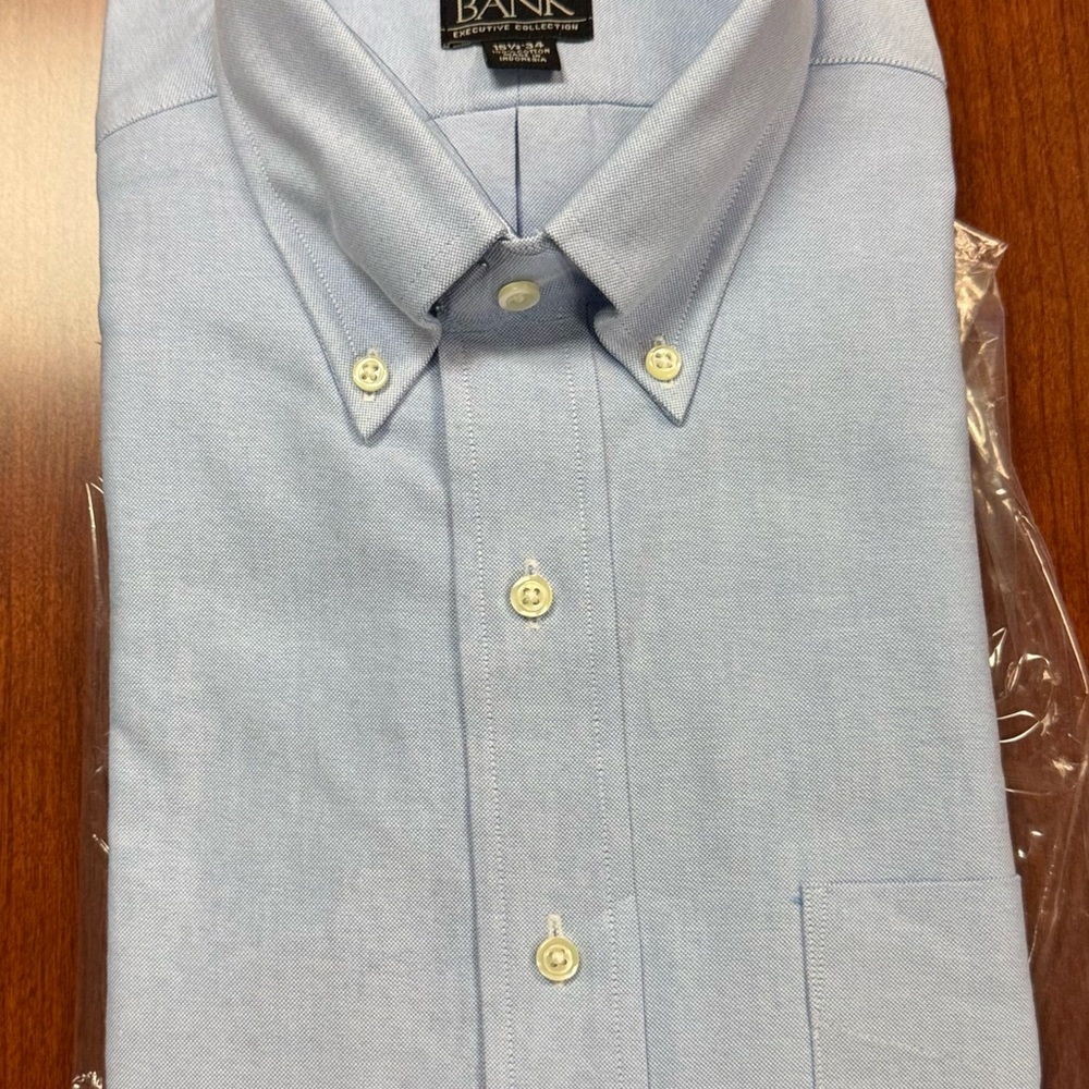 Jos. A. Bank  executive collection Men's Light Blue Shirt
